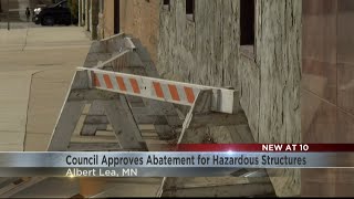Albert Lea City Council approves abatement for hazardous structures