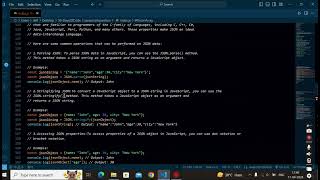 💻 JavaScript Interview Question Answers 💡- json in javascript