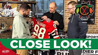 CLOSE UP: Look at the 2025 Blackhawks Winter Classic Jersey! | CHGO BlackHawks Podcast