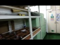 inside container ship