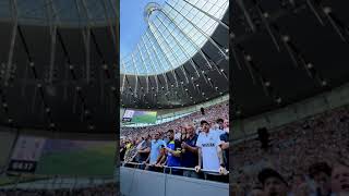 Incredible atmosphere at Tottenham Hotspur Stadium 😍
