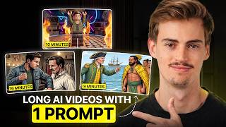 NEW AI Video Generator Creates Long AI Videos With ONE Prompt