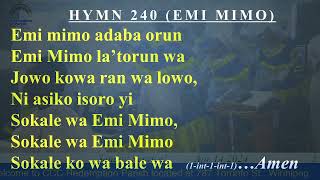 CCC Hymn 240 (Emi Mimo, adaba orun) Celestial Church of Christ,Redemption Parish,Winnipeg