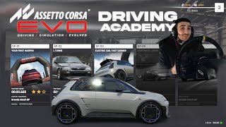 Assetto Corsa EVO Driving Academy, Customisation + Special Events | First Look | Early Access