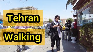 IRAN -WALKING IN TEHRAN traditional Bazaar بازار سنتی باب همایون