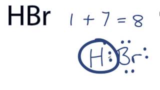 HBr Lewis Structure - How to Draw the Dot Structure for HBr