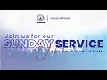 SUNDAY SERVICE LIVE 6th Oct 2024