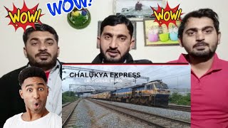 LAST DIESAL RUNS |🔥🚂CHALUKYA EXPRESS #diesellocomotive #railway #railfans|PAKISTANI REACTION