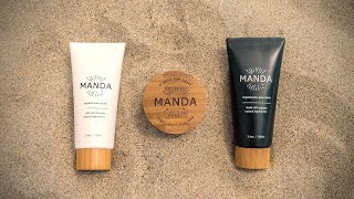 Meet the all-new MANDA Organic Sun Creme and Organic Paw Paw Salve