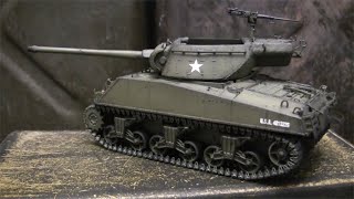 Old tank repair Episode #10, 1/35th scale Italeri M36B1 Jackson tank destroyer restoration