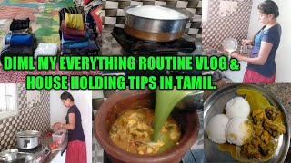 DIML my evening routine vlog \u0026 house holding tips in tamil.