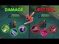 damage vs lifesteal build alucard