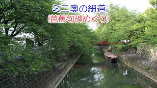 ミニ奥の細道(芭蕉句碑めぐり)