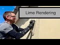 Lime rendering How to for beginners Plastering Top Coat