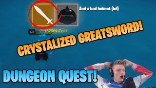 Jixxyjax Videos 9tube Tv - dungeon quest getting the crystalized greatsword best sword roblox