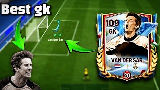 105 rated van der sar 🥶 = the best gk in fc 25 || Edwin vds's review with full stats ||