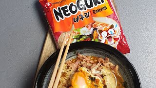 How to made  Cabbage pork Ramen | Neoguri Nongshim