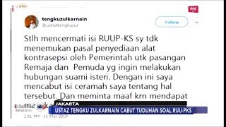 Wasekjen MUI Minta Maaf soal Tuduhan Pasal RUU-PKS Penyediaan Alat Kontrasepsi - iNews Malam 12/03