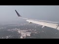 vistara flight landing in chennai airport