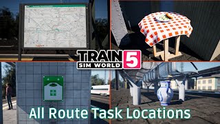 All Route Task Locations - Frankfurt - Fulda: Kinzigtalbahn - #TrainSimWorld5