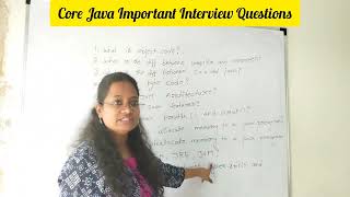 Core Java Important Questions | Important Questions | Fullstack Java | @magneqsoftware6896