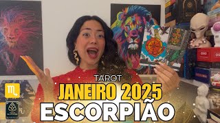 ESCORPIÃO TAROT ♏️ PREVISÕES DE JANEIRO 2025 - É MAIS DO QUE VOCÊ ESTAVA ESPERANDO! MUDANDO DE VIDA!