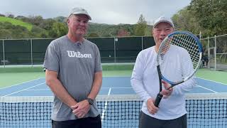 IS THIS A CANDIDATE FOR WORST TENNIS RACKET EVER? TED SENT THIS RACKET AND SAID THIS ONE SHOULD BE!