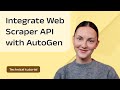 How to Integrate Oxylabs Web Scraper API With AutoGen