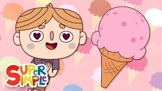 The Ice Cream Song | Kids Songs | Super Simple Songs