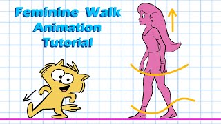 Feminine Walk Cycle - Animation Tutorial