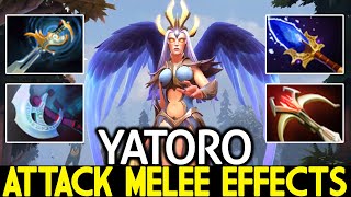 YATORO [Vengeful Spirit] New Patch 7.36 VS Attack Melee Effects Dota 2