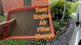 Chevrolet Trax engine air filter change 2015-2023