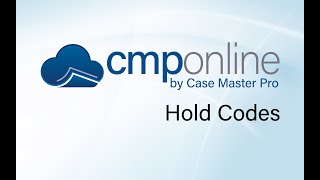 CMPOnline - Hold Codes