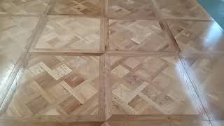 Oak versailles parquet flooring