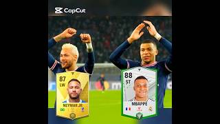 Neymar E Mbappe 💥👻 | Msha SL #shorts #eafifa# #fifa23 #fcmobile24 #fifa22#fifa21 #easports