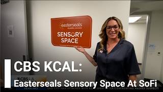 CBS LA News: Sensory Spaces at SoFi Stadium