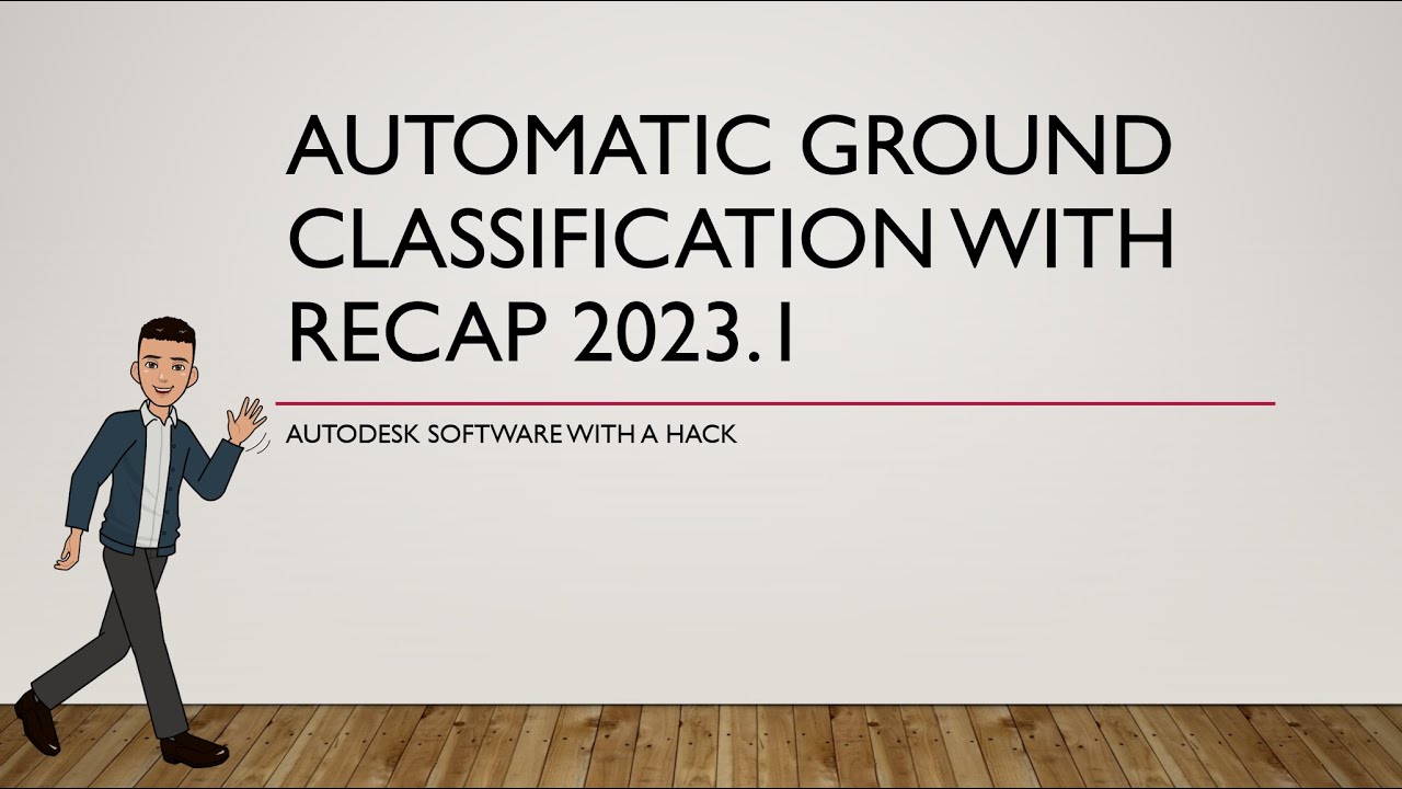 What's New Recap Pro 2023.1: Automatic Ground Classification - YouTube