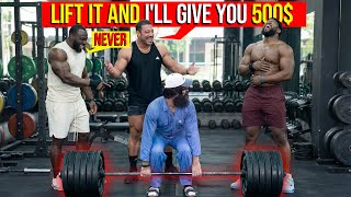 CLEANER Anatoly CHALLENGED BODYBUILDERS | GYM PRANK