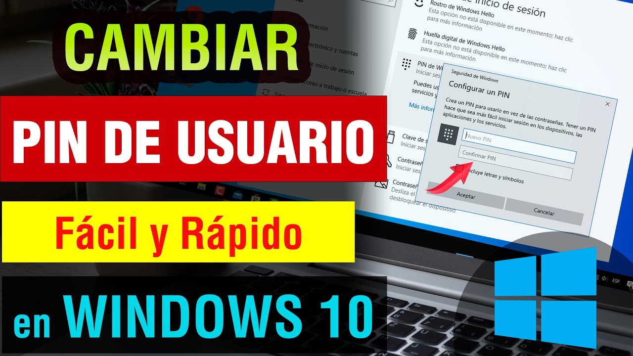 Como Cambiar El Pin De Usuario En Windows 10 2026 Cambiar El Pin De