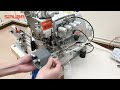 Automatic Ribbed Cuff Attaching Machine with 747KST自動羅紋上袖口/褲腳機 SiRUBA ASK-ASM101