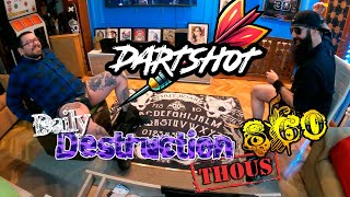 Daily Destruction Thous 860 - Nut-DartShot Challenge! Art viene a Casa! Yama Sushi y Bromita a Chevi