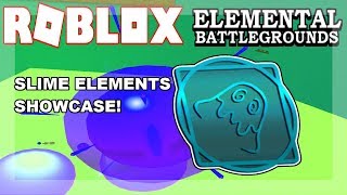Roblox Elemental Battlegrounds Slime I Hacked Roblox - 