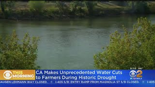 Calif. Imposes Major Water Cutbacks For Farmers As Drought Crisis Deepens