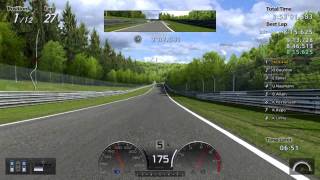 PS3 GT5 ニュルブルクリンク4時間耐久 ラスト2周プレイ動画