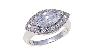 2.48ctw Absolute Marquise and Pav Ring