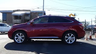 2010 Lexus RX 350 (FWD) - A Start-Up & Complete Documentation