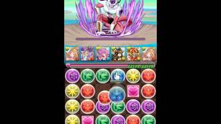 【パズドラ】ドラゴンボールコラボ 改級 究極光カーリーPT Sランククリア