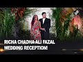 Richa Chadha, Ali Fazal don designer attire for wedding reception