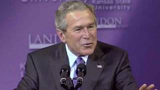 Landon Lecture: President George W. Bush