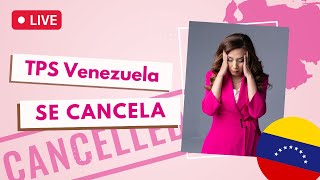 🙅‍♂️Se cancela el TPS para Venezuela, se abren centros de detencion militares y mas - Kathia Quiros